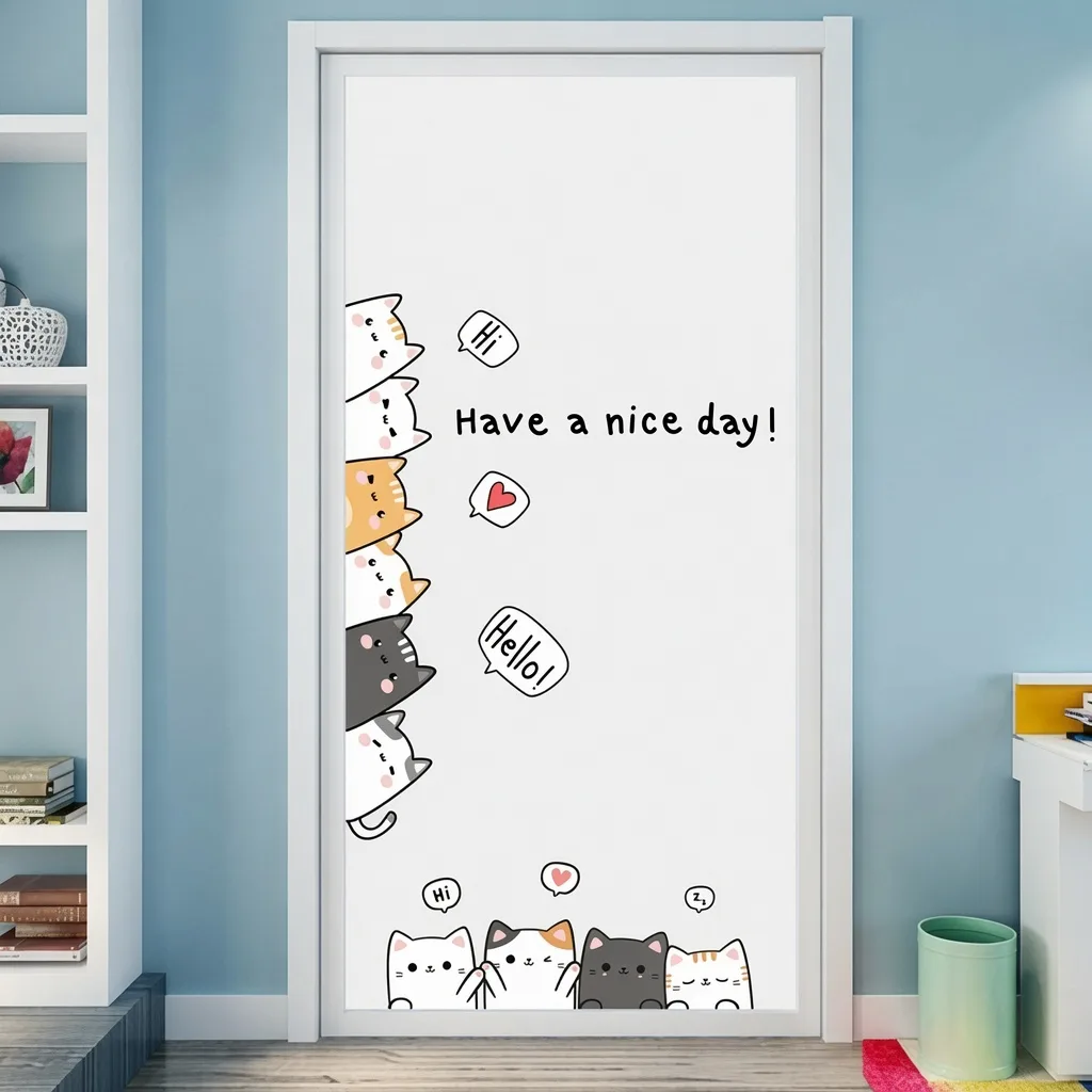 Cartoon Cat Wall Stickers